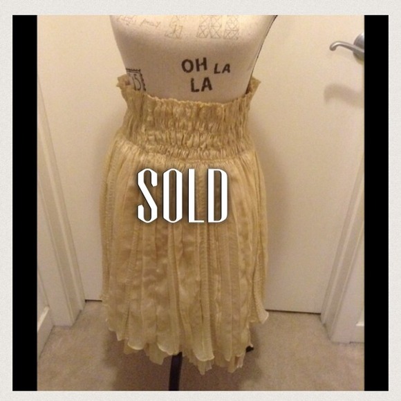 ❌SOLD❌versatile sheer skirt/dress🌺