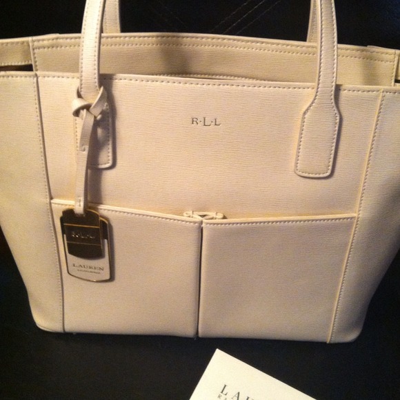 Ralph Lauren Newbury Pocket Tote