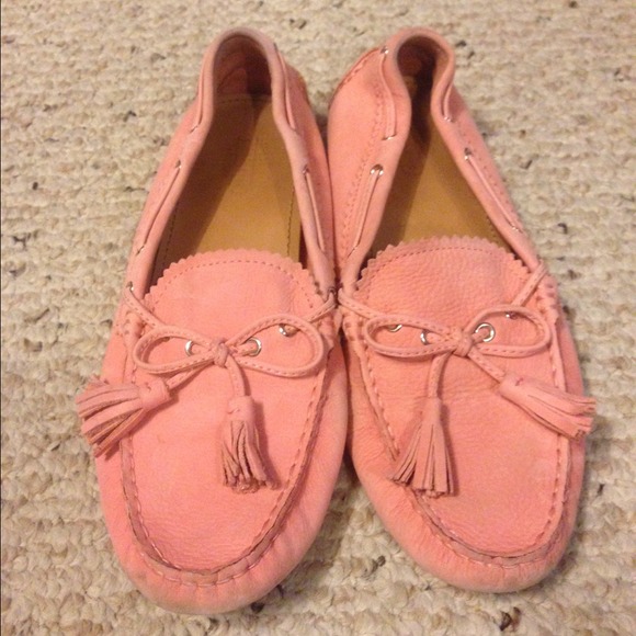 coach moccasin flats