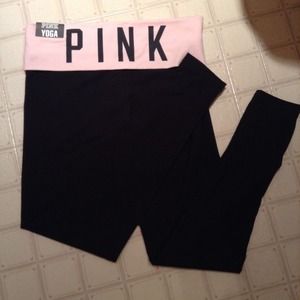 Pink Yoga leggings