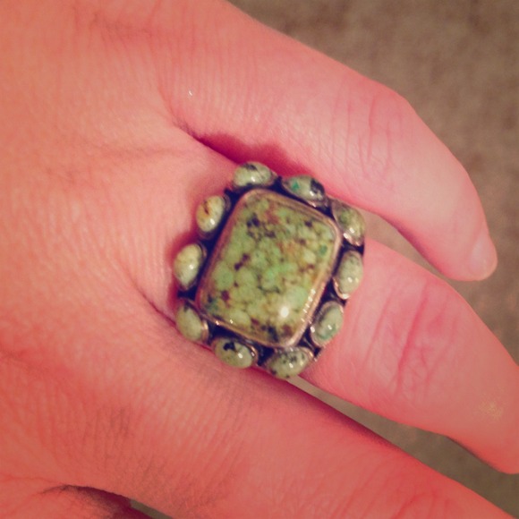Chunky Turquoise Ring