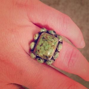 Chunky Turquoise Ring