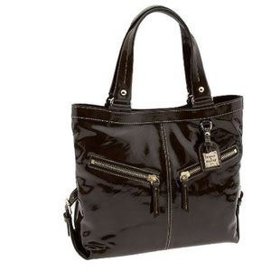 Sara Patent Leather Dooney&Bourke Tote Bag
