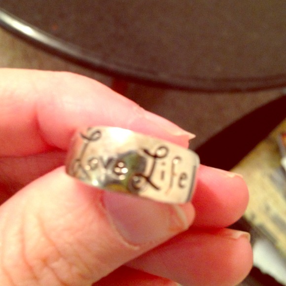 Love Life/ Be Brave ring