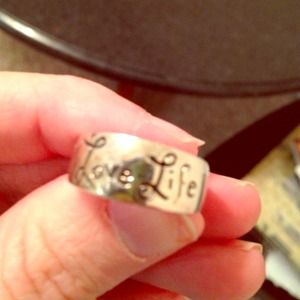 Love Life/ Be Brave ring