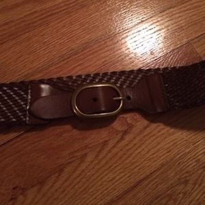 LOFT brown chunky belt