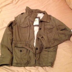 Abercrombie & Fitch Army Green Jacket