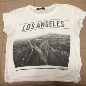 Brandy Melville shirt shows L.A.