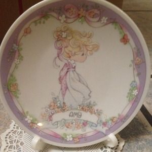 Precious Moments Name Plate