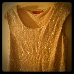 Sequin top perfect for layering!