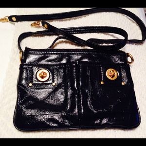 Marc Jacobs Percy Crossbody in Patent Leather