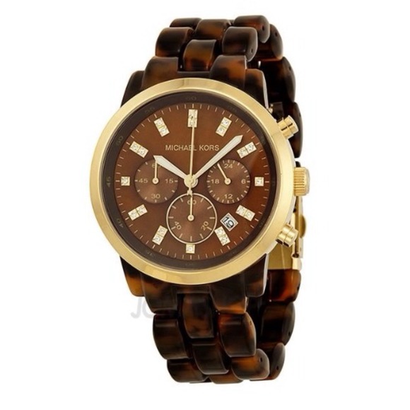 Michael Kors Accessories - ❌❌Sold❌❌Michael Kors Tortoise shell Watch