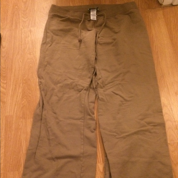 Juicy couture sweatpants brown authentic sz Lg