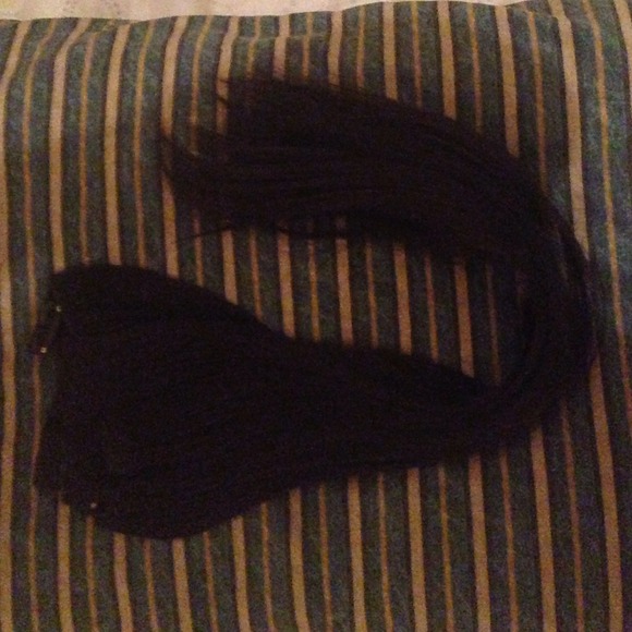 SOLD Black clip on extensions