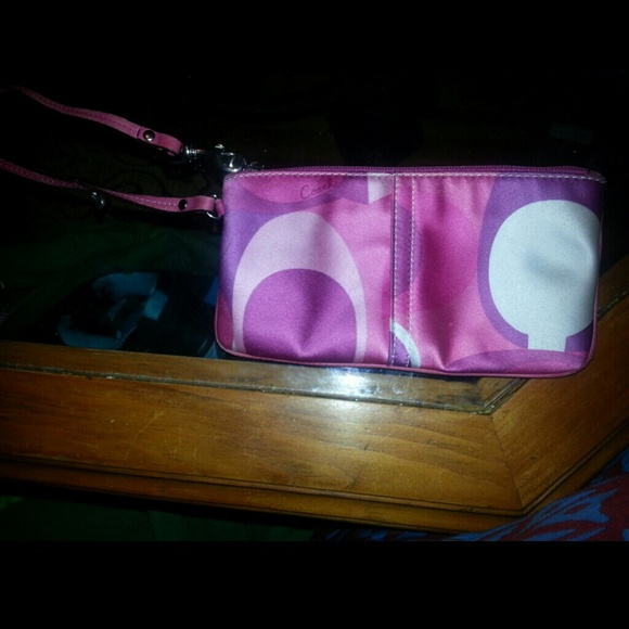 Coach wristlet