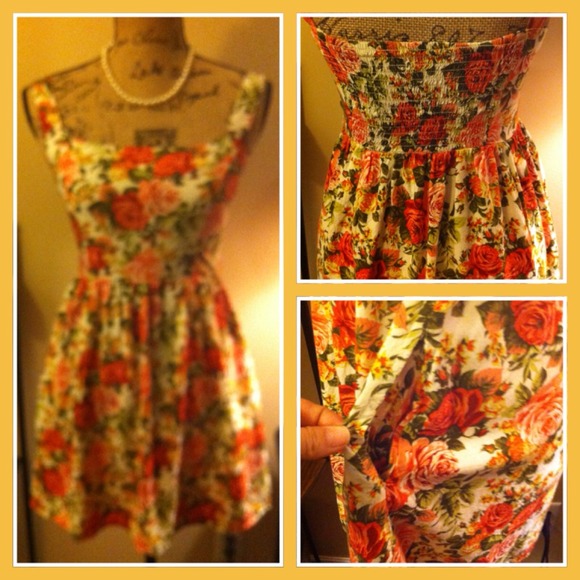 Floral print dress or tunic