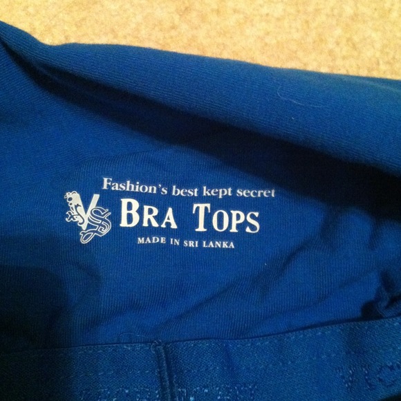 VS One shoulder top with bra top - Picture 2 of 2