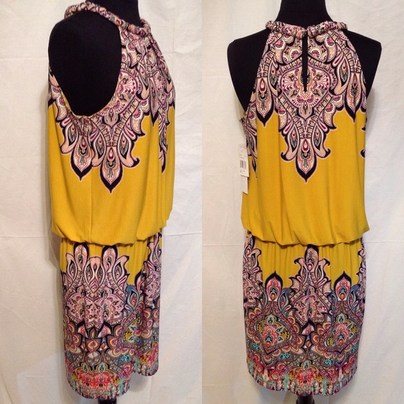❌BUNDLED❌colorful tribal print halter dress - Picture 3 of 3