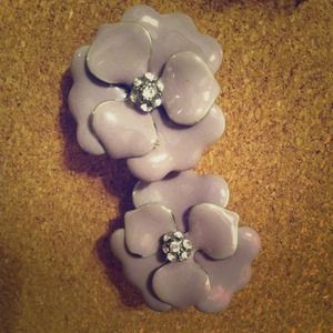 Flower earrings
