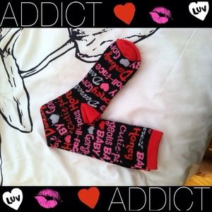 Valentine day socks