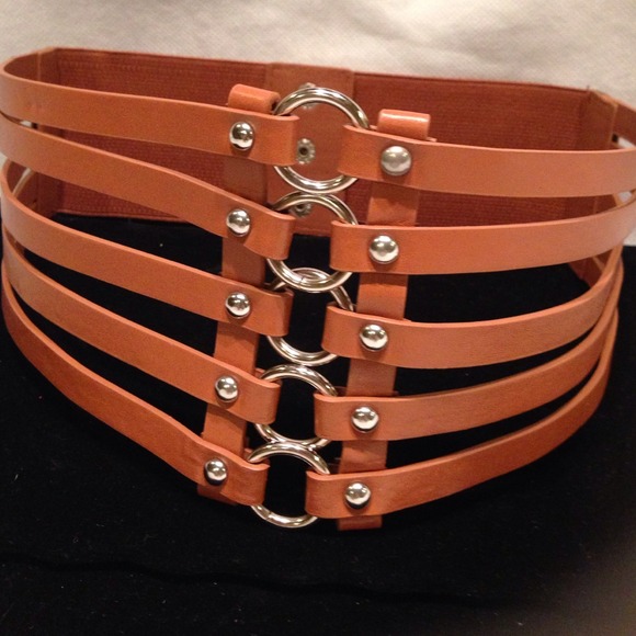 Accessories - ⚠️⚠️LAST ONE NWT SEXY Brown Corset Loop Belt.