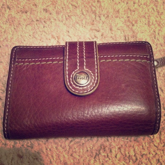 Brown Leather Fossil Wallet