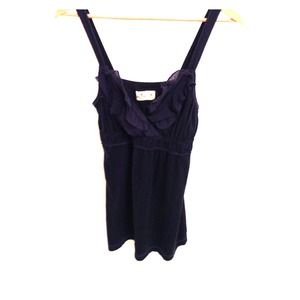 Navy Blue V-Neck (Tank) Top