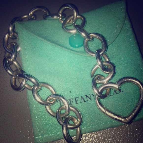 Authentic Tiffany's heart bracelet!