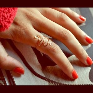 Copper Climbing loop Ring