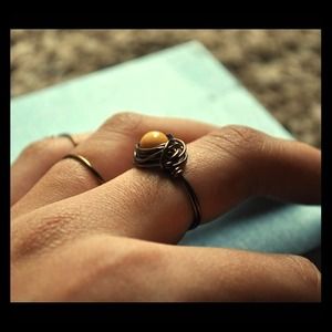 Oh! So Wrapped Up Gunmetal Bronze Ring