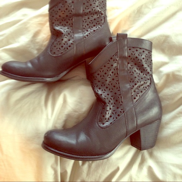 Black booties