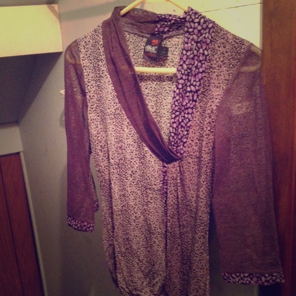 Stylish purple shirt