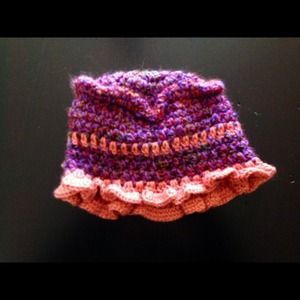Hand knit hat!