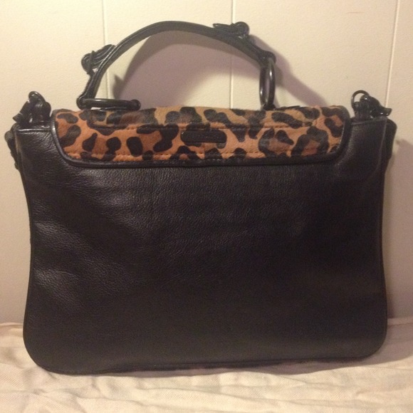 🎉HOST PICK 4/1🎉 Rebecca Minkoff Leopard Satchel - Picture 2 of 4
