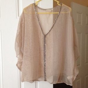 Make offer!! Forever 21 3x sheer leopard top