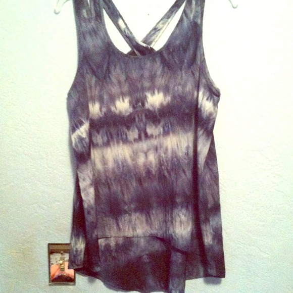 Flowy tie die tank top❤️