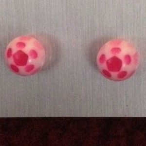 Cute white & punk magnetic earrings.