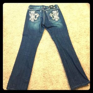 Dark Wash Miss Me Jeans!