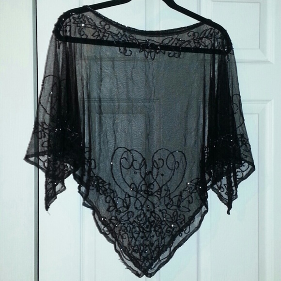 Poncho shawl