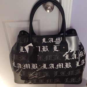 L.A.M.B. Gwen Stefani Reversed Alchemy Tote Bag