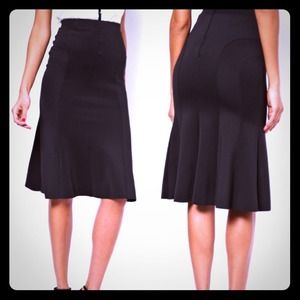 NEW (Asos) TFNC Midi Skirt With Flared Fishtail