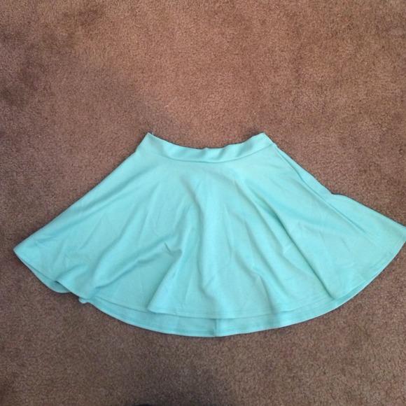 Mint/Tiffany Blue Skater Skirt