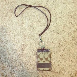Coach ID holder