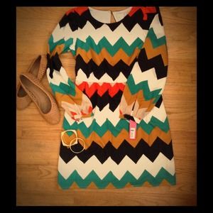 ✨NEW! Chevron Dress✨