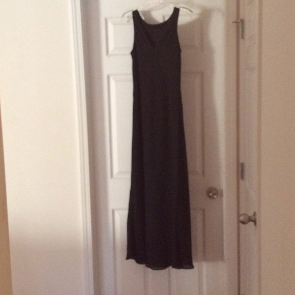 Long black dress