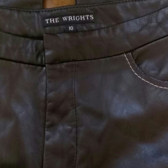 Wright's 100% leather pants. Never worn! - Picture 2 of 4