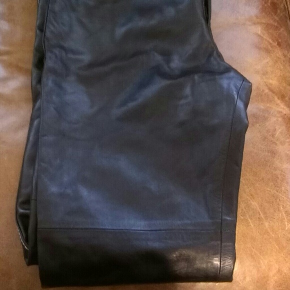 Wright's 100% leather pants. Never worn! - Picture 3 of 4