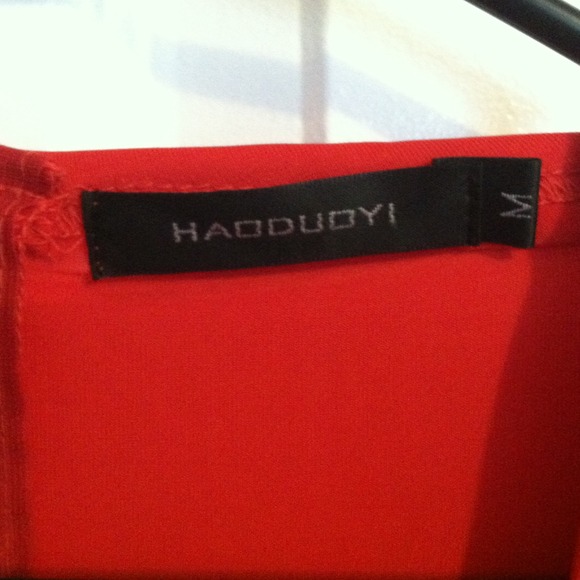 Red Spring Dress - Picture 3 of 4