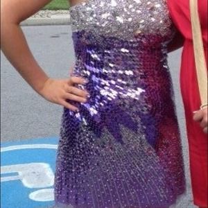 Sherri Hill prom dress.