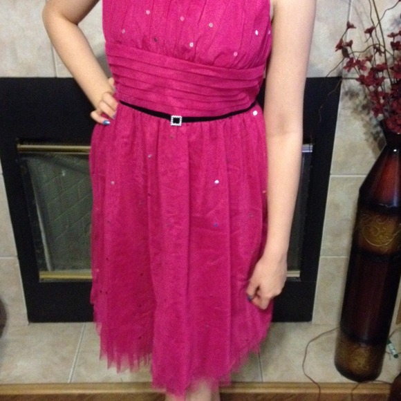 Pink party dress!